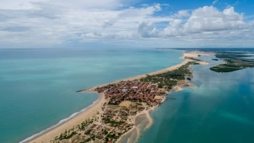 Praia de Galinhos com Barco 